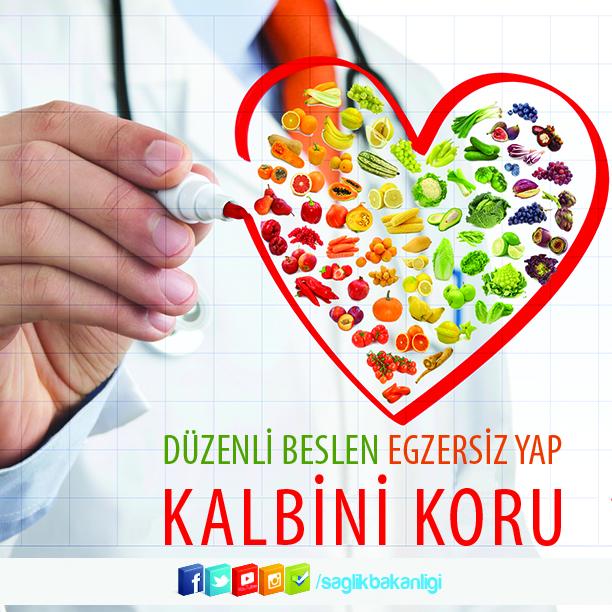 saglikbakanligi's tweet photo. Düzenli beslenme ve egzersiz, kalp-damar hastalığına yakalanma riskini azaltır. http://t.co/WXlFS624hX