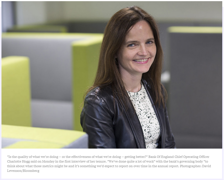 Charlotte Hogg Drives BOE Shakeup as Staff Exclaim ‘Gosh’ bloom.bg/1EPJDK3 via <a href="/business/">Bloomberg</a> <a href="/bankofengland/">Bank of England</a>