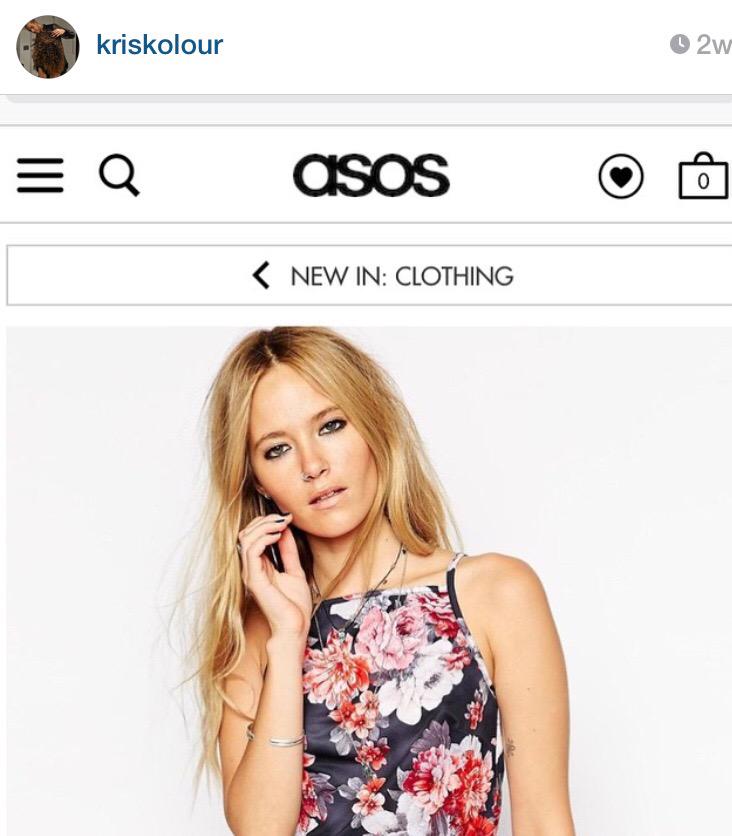 kriskolour's tweet photo. My colour on @ASOS .com 😊 http://t.co/JDbqkUlKVn