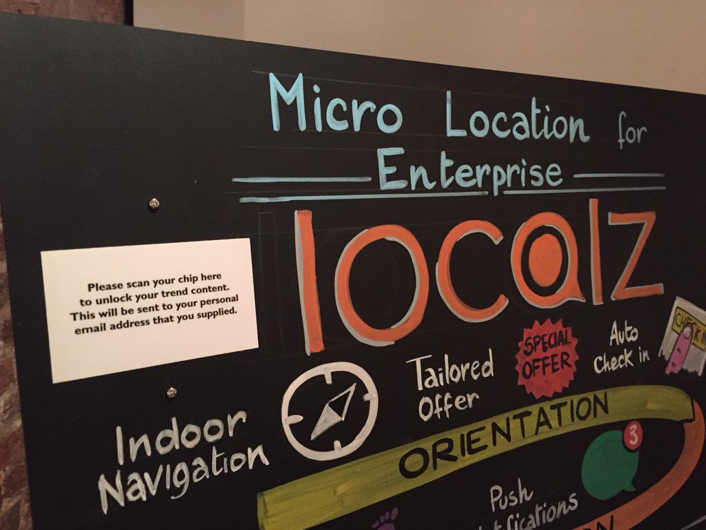 mverbree's tweet photo. Excited to be showcasing our @localzco tech at the @johnlewisretail #JLtrend event. http://t.co/qnTFmoXGBQ