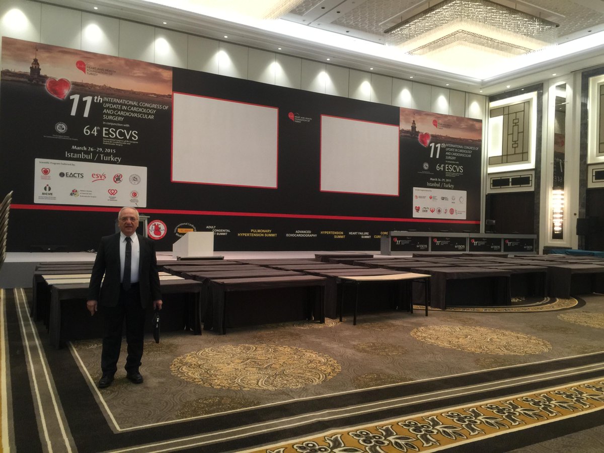 Final Countdown!11th UCCVS Congress in conjunction with 64th ESCVS Congress will start tomorrow!We're waiting for you