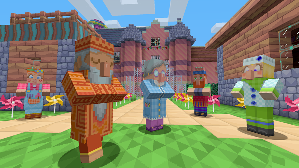 xboxuk's tweet photo. Brighten up your #Minecraft creations with the Pattern Texture Pack - available now on #Xbox: http://t.co/6kHKymvSTp http://t.co/rraj3PHbPx