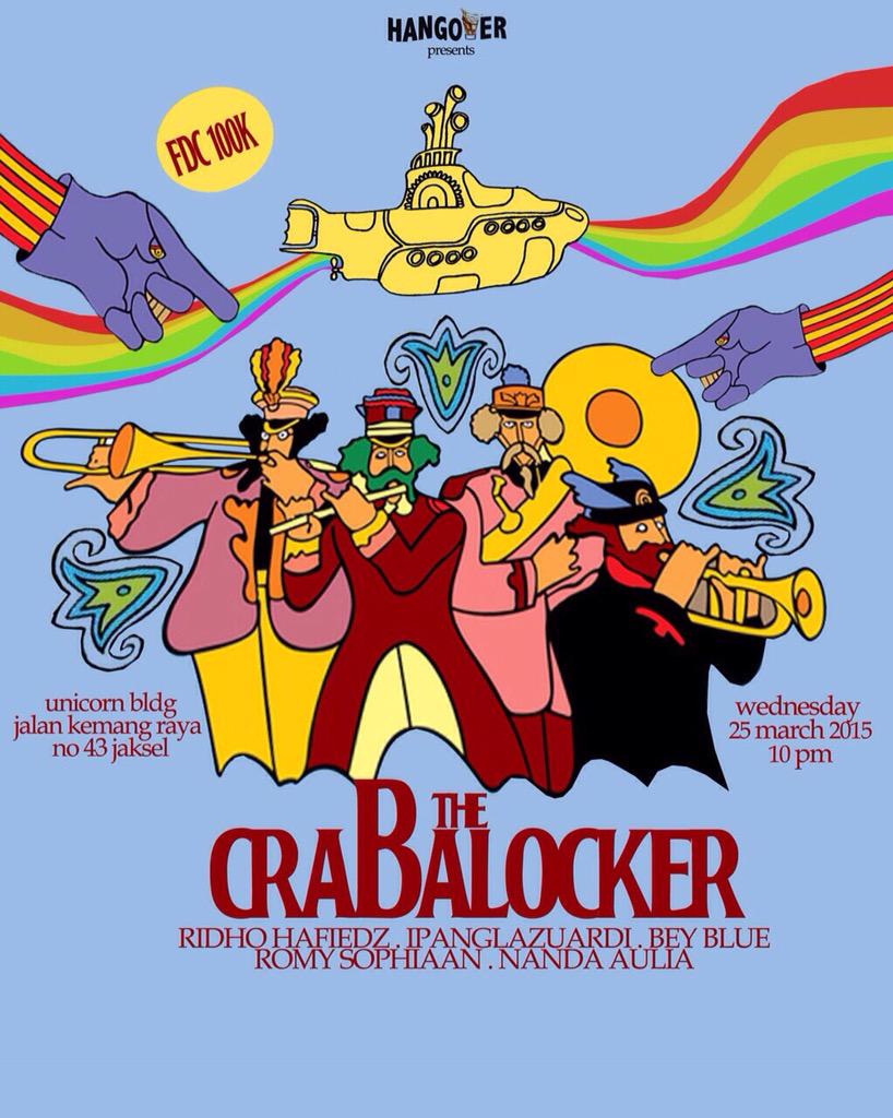 Jangan lupa malam ini The Beatles Night di Hangover Kemang, Jakarta Selatan