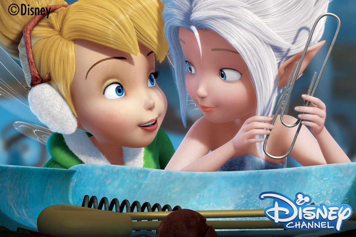 今週は毎日14時～／21時30分からティンカー・ベルの映画を放送中。明日