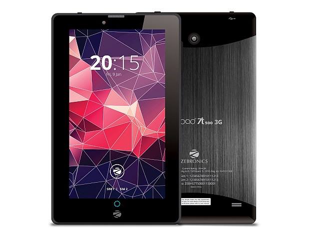 BigCMobilesIN's tweet photo. Zebronics Zebpad 7T500 Voice-Calling Tablet Launched at Rs. 7,490 http://t.co/MxdmF5uoko