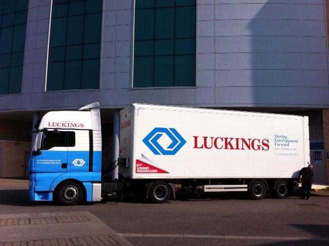 LookListenExper's tweet image. Set up has begin in London today at Chelsea Football Club for the last leg of our Roadshow! #LLEx2015!