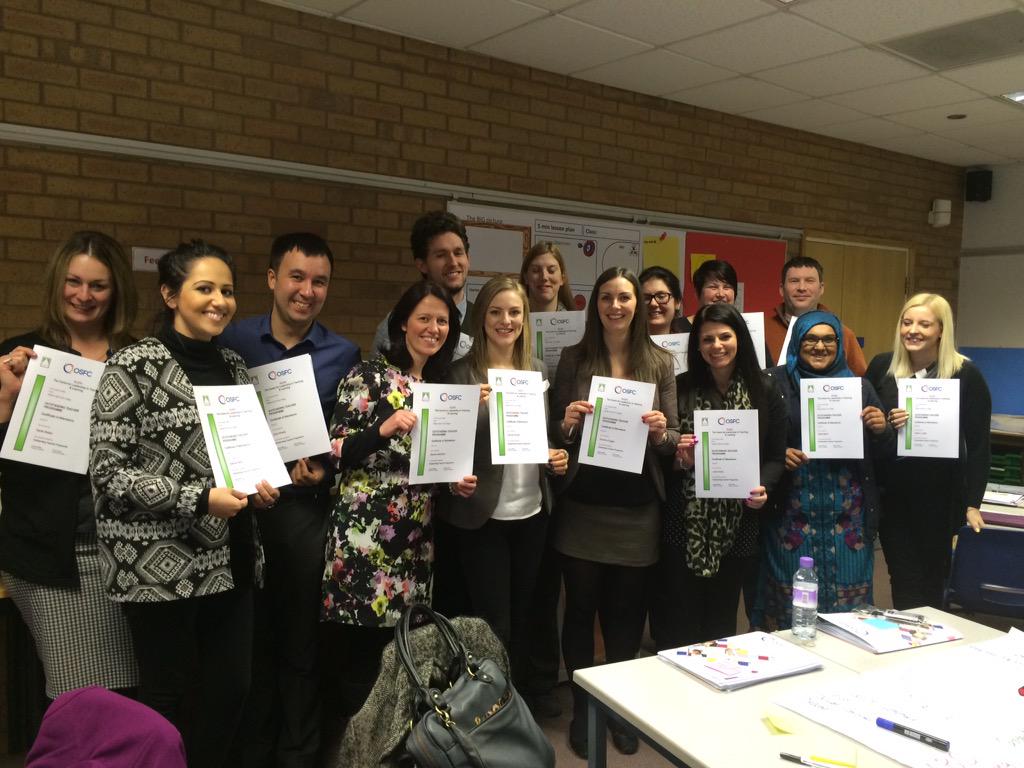 OSFC_TandL's tweet photo. Outstanding teachers from @HathershawC @OSFC_Info @TOANTandL &amp; Waterhead @deano0610 have loved working with you all http://t.co/nrwtoR5DbU