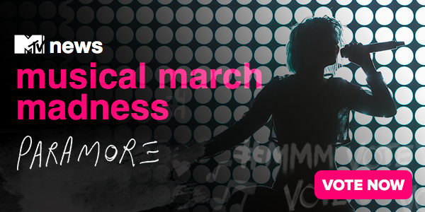 paramorenetnews's tweet photo. It's #Round3 in @MTV's Musical March Madness 2015! Vote for @Paramore now at http://t.co/bt1wwaB424! http://t.co/UL4NEzFEXA