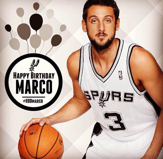 Happy Birthday Marco Belinelli! 