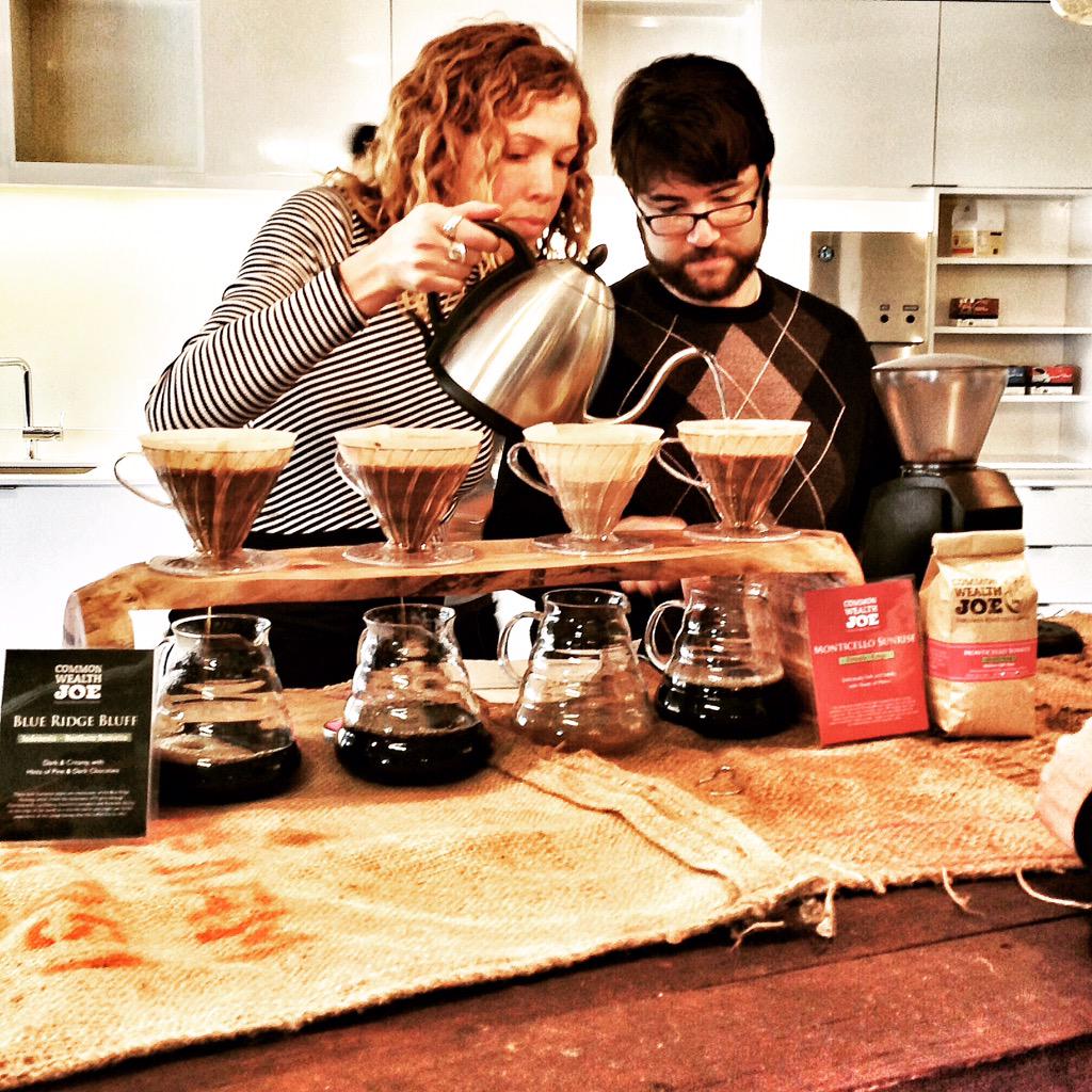 CommonwealthJoe's tweet image. Precision pour-overs tomorrow morning at our weekly pop-up @disruptioncorp. Be there to #sparkdisruption. #waytojoe