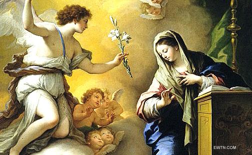 Ewtn On Twitter: "“Be It Done Unto Me According To Thy Word.” A Blessed  Solemnity Of The #Annunciation! #Catholic #Prayer Http://T.co/Azuouwcv2Y" /  Twitter