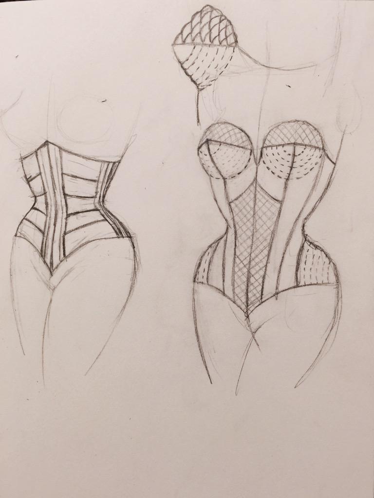 Scarlett's Corsets on X: Bullet Bra Corset✨ -next sewing pattern