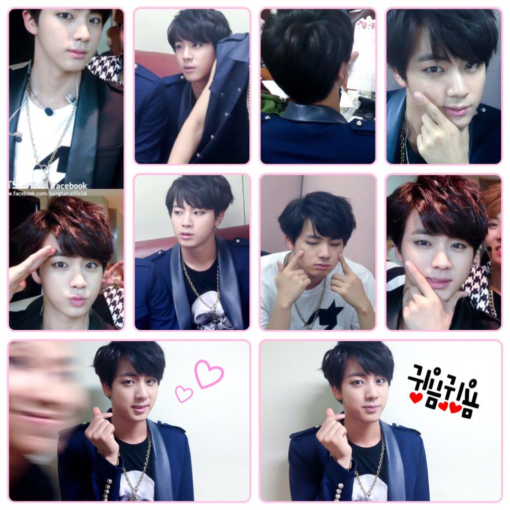 pink_late's tweet photo. @BTS_twt 진오빠~♡♡♡ 오늘도 #석전시 네요♡♡♡ 단독공연 연습 맨날맨날 정말 수고하세요;ㅅ; facebook사진 모두 멋지고 귀엽다...;ㅅ;♡♡♡ 역시 오빠~~♡♡♡ 다이스키♡♡♡《마이코》 http://t.co/qGlT90KXvC