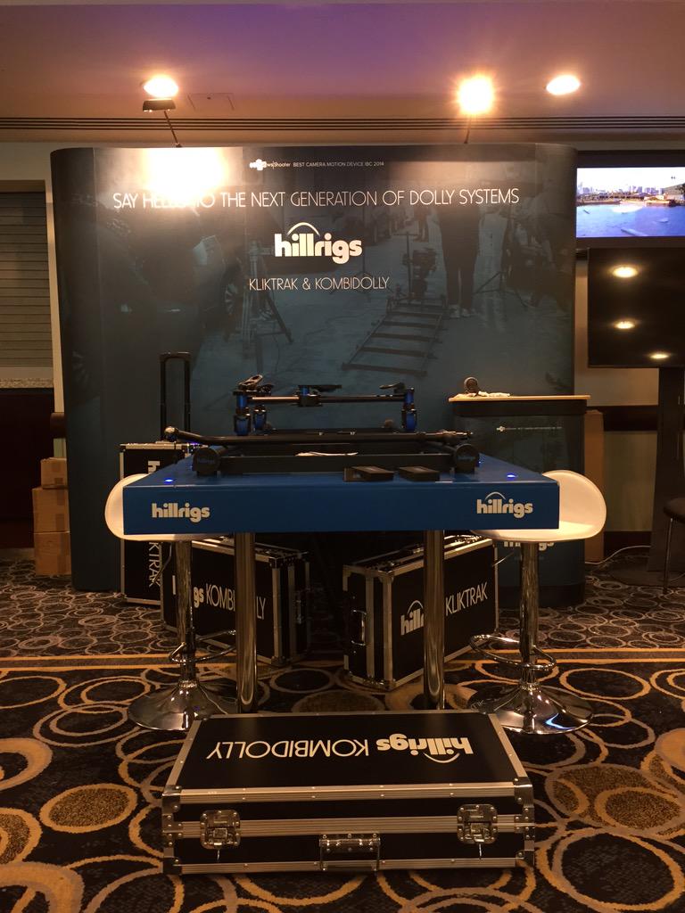 hillrigs's tweet image. All set up &amp;amp; ready for tomorrow's @LookListenExper in #London looklistenexperience.com/london.php - Come and lust over #filmgear