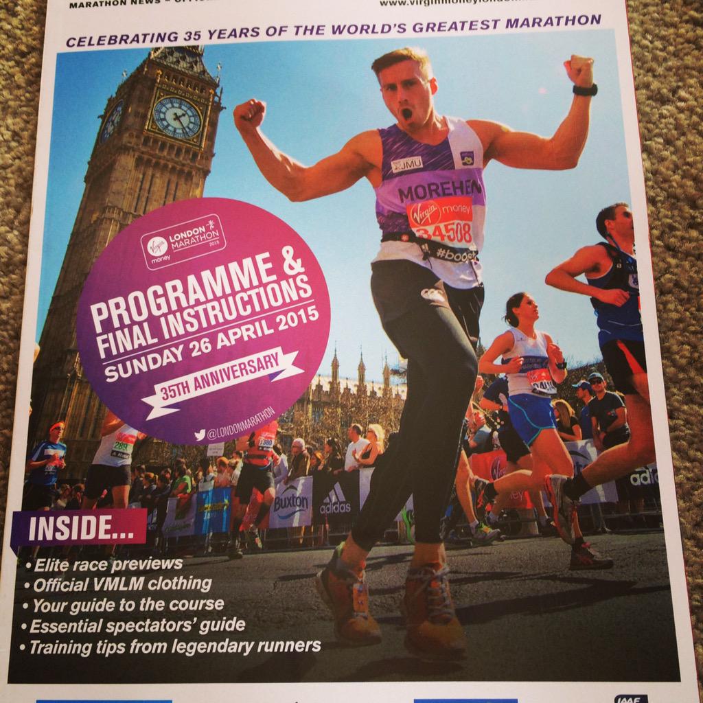 Deemac6's tweet photo. Exciting mail for me today! #MarathonNews #FinalInstructions #32DAYSTOGO #LondonMarathon #Ukrumchat http://t.co/B33lXaoQy8