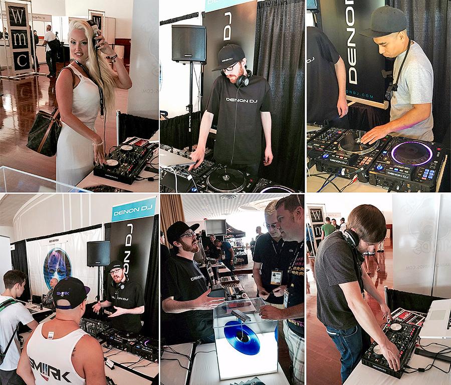 denon_dj's tweet photo. We're at #WMC2015 #Miami - Buzzing vibes on the @denondj booth #DS1 #MC4000 #MC6000MK2 #AxisSpeakers #SC2900 #SC3900 http://t.co/pgCtiScXyJ