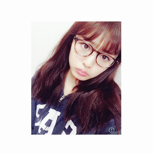 星眼鏡 メガネっ子デビューです😝👓✨！