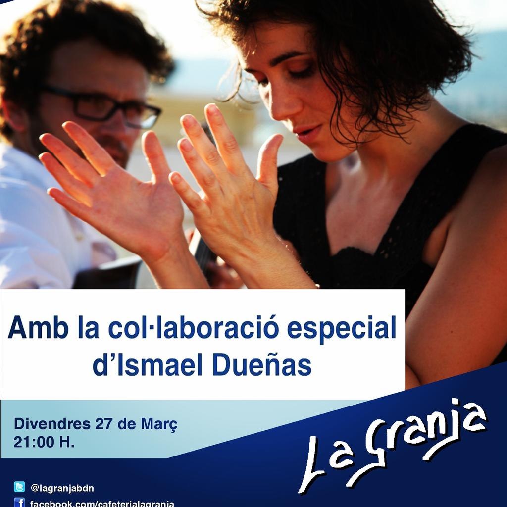 lagranjabdn's tweet photo. Aquest divendres @MarcSambola i Mariona Castillo en directe a #QuantCreusQueVal amb Ismael Dueñas al piano. http://t.co/Fxcu7taYoT