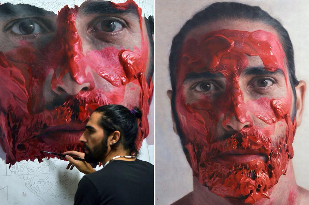 mira_hirsch's tweet image. CAN YOU ALL PLEASE JUST ACKNOWLEDGE ELOY MORALES' HYPERREALIST PAINTINGS, I REPEAT, PAINTINGS, NOT PHOTOGRAPHS