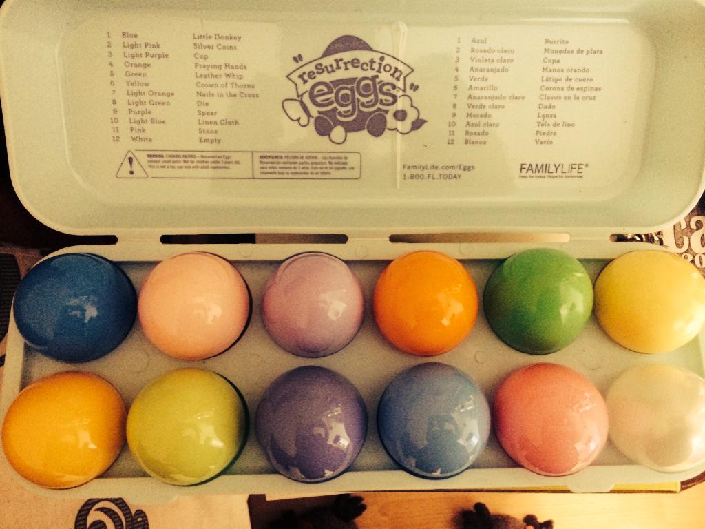 NO1MONIQUE's tweet photo. Can't wait to teach my workshop class this Sunday with these resurrection eggs! #teachjesus http://t.co/rYPmCBCavy
