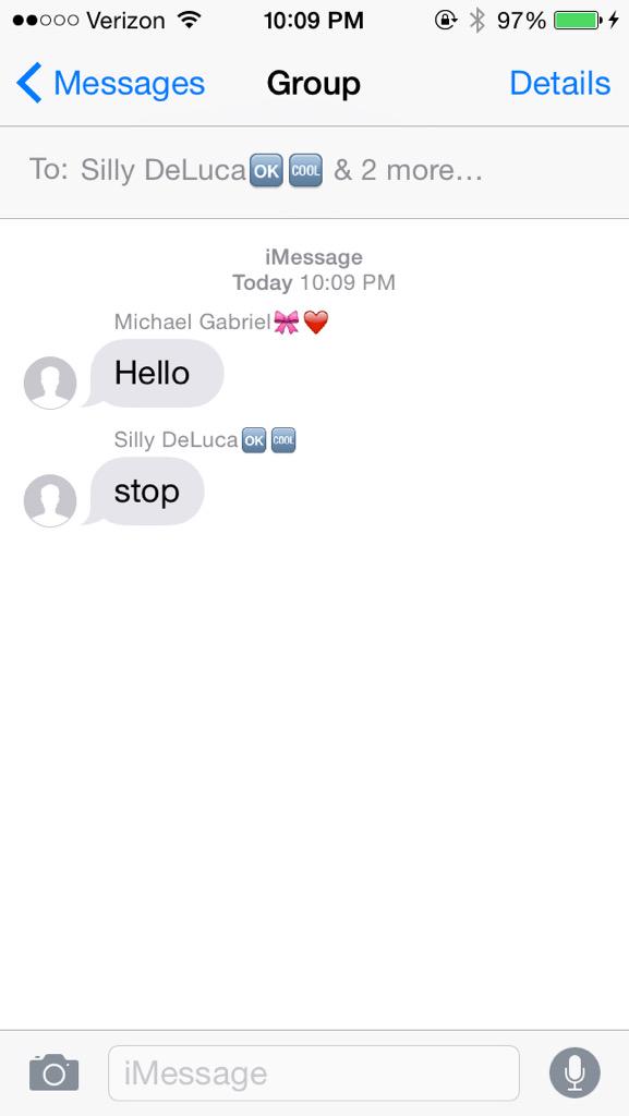 _maggielasky_'s tweet photo. When this happens:((( sorry about the breakup @jaclynnjpd #mikegabriel http://t.co/taQa46zK9c