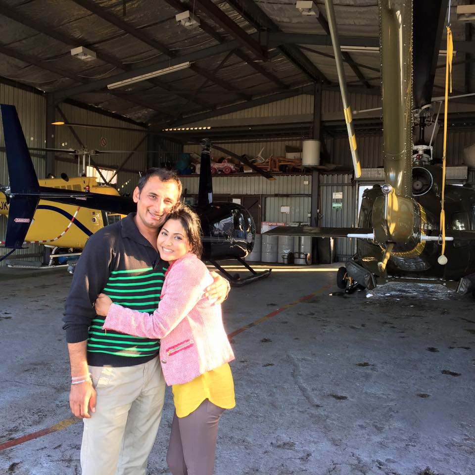 Sh05Momna's tweet image. #Hiran with #Romesh sir😍😍 @_KaranMehra @KalraRomesh