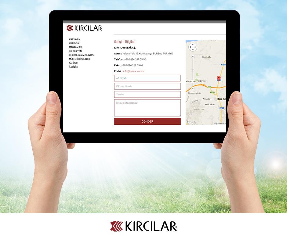 Size daha iyi hizmet verebilmek adına düşünceleriniz, dilek ve şikayetlerinizi önemsiyoruz. kircilar.com.tr/iletisim