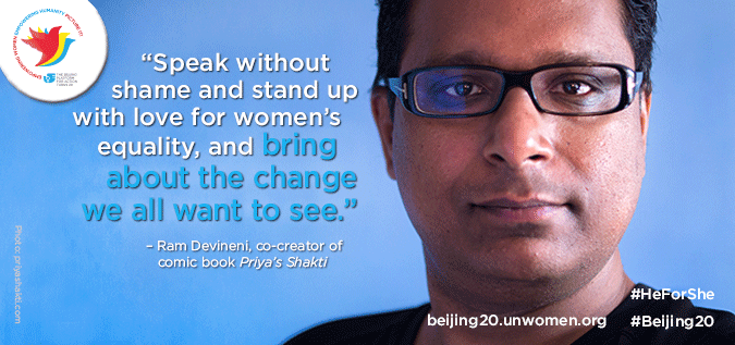 “Speak without shame &amp; stand up with love for women’s equality" ow.ly/KKzKZ #Beijing20