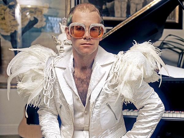Happy birthday, Elton John, born today in 1947. \Goodbye Yellow Brick Road\ still a great album to this day. 