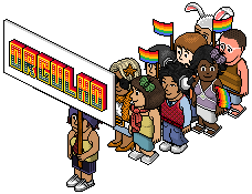 HabboPTBR's tweet photo. #OrgulhoGLBT Dia Nacional do Orgulho LGBT - Competição da diversidade https://t.co/Eks0s3pkTQ http://t.co/aQ7cybFrdb