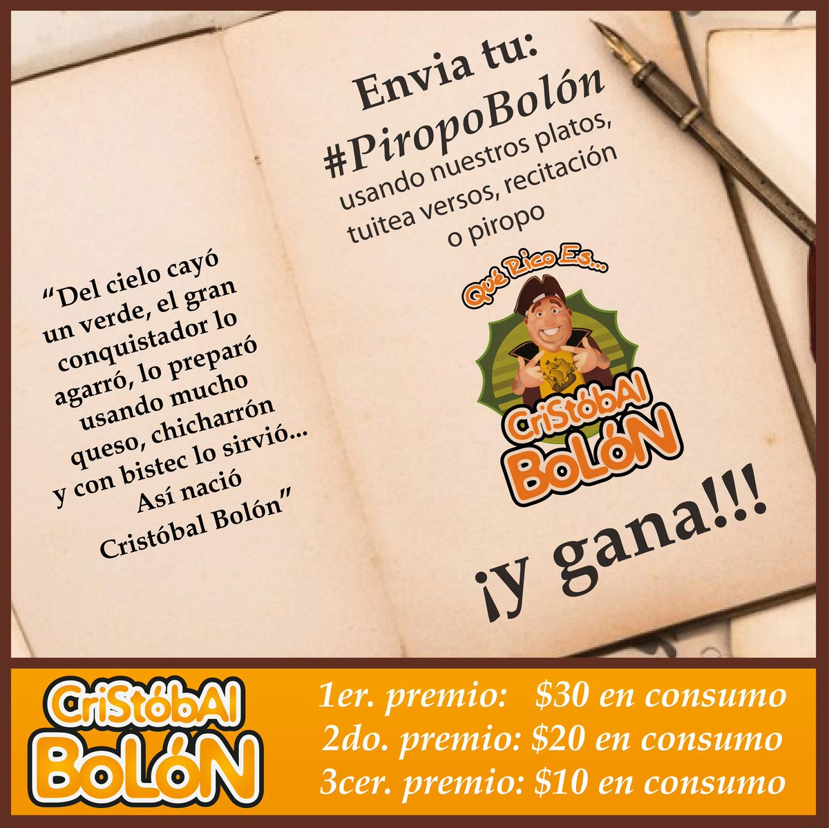 CristobalBolon's tweet photo. participa en #PiropoBolon sigue las reglas y gana $10 al 3er lugar #LosVIPEnTC http://t.co/Tnmhj8Ko2C