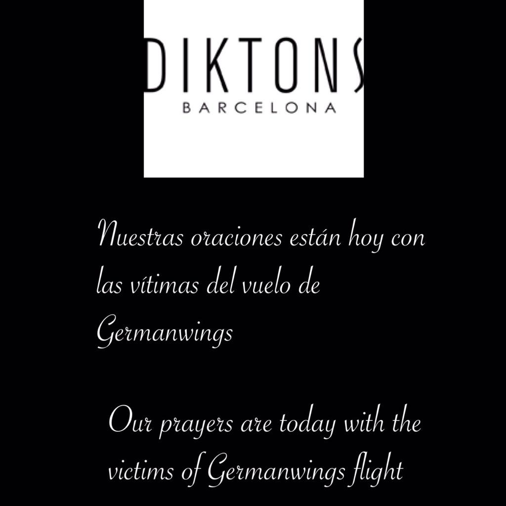 Hoy con las víctimas del #AccidenteAereo de #Germanwings