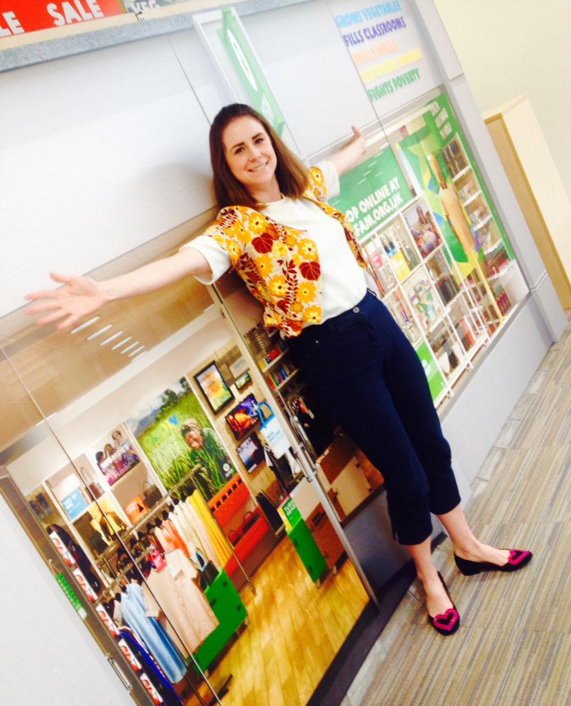 Today's #oxfamfashionweek outfit is a jacket from <a href="/OxfamBoldStreet/">OxfamBoldStreet</a> and shoes from <a href="/OxfamLincoln/">Oxfam Lincoln Books</a>