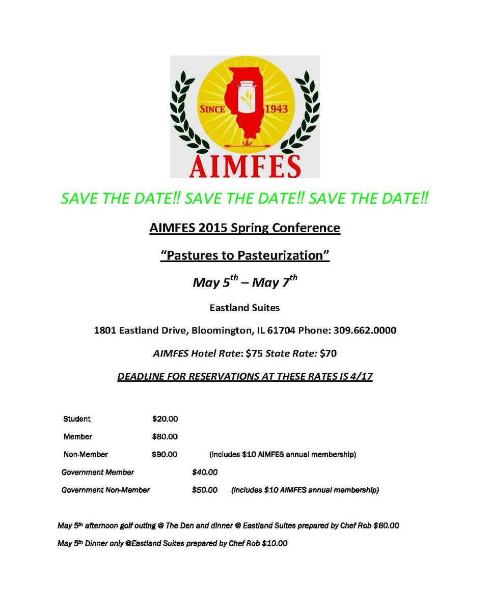 We are very excited to announce our Spring Conference agenda!!