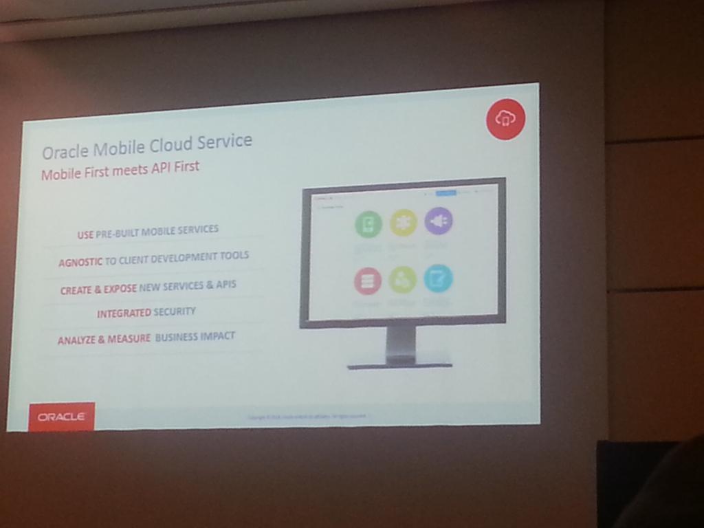 Soluzioni mobile chirurgiche: #mobile #cloud #ecosystem @OracleCloudZone <a href="/IT_OUG/">ITOUG</a>