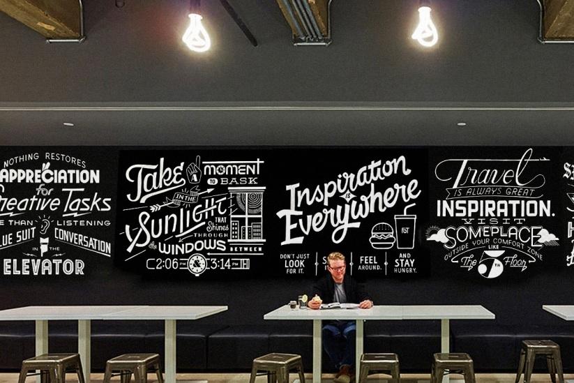 SpeedProFW's tweet image. WONDER WALLS! Considering a mural for your restaurant or office? Contact @SpeedProFW today! #branding #graphics