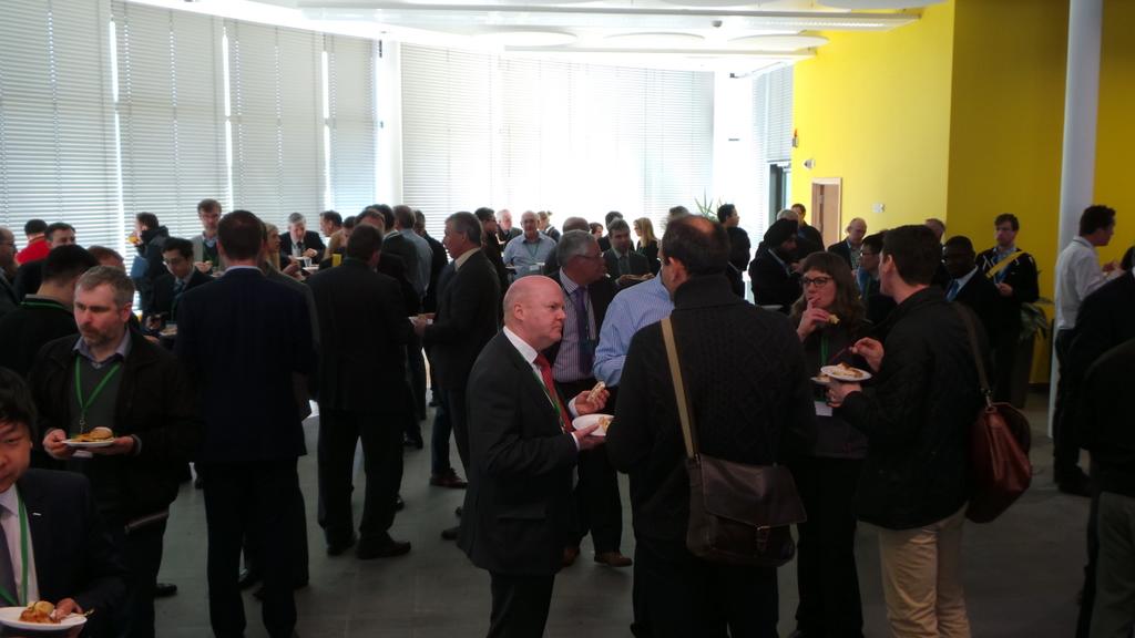 Lunchtime and networking at #F2050