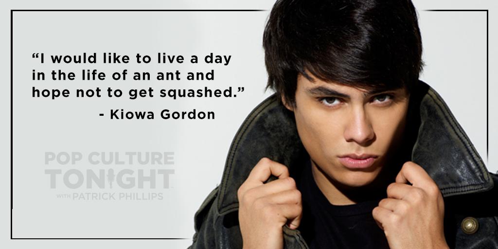 Happy Birthday Kiowa Gordon!  Born this day in 1990! 