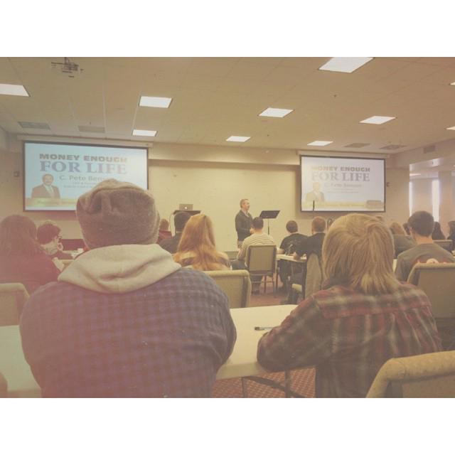 kingswood's tweet image. Pete Benson of Beacon Capital Management sharing financial wisdom today at #kupulse.