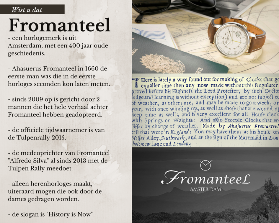 Leuke #weetjes over het #horlogemerk #Fromanteel, neem ook een kijkje bit.ly/1Bzk66H