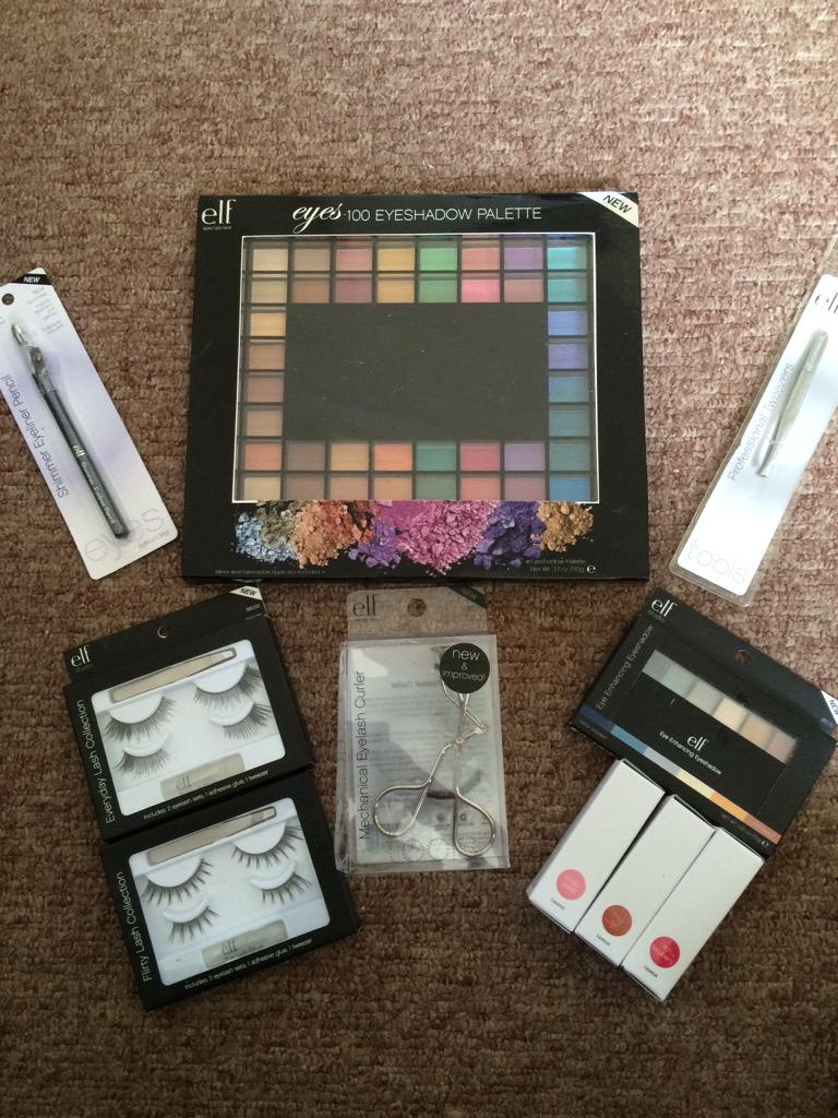 AmyleighVillis's tweet photo. Love a delivery! #elf @ELFCosmeticsUK @elfStoreCardiff http://t.co/yBSdWKJVLj