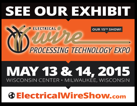 Just two more months until @2015WIRESHOW #WireProcessingExpo! Register for FREE now! bit.ly/1CJR4Pn