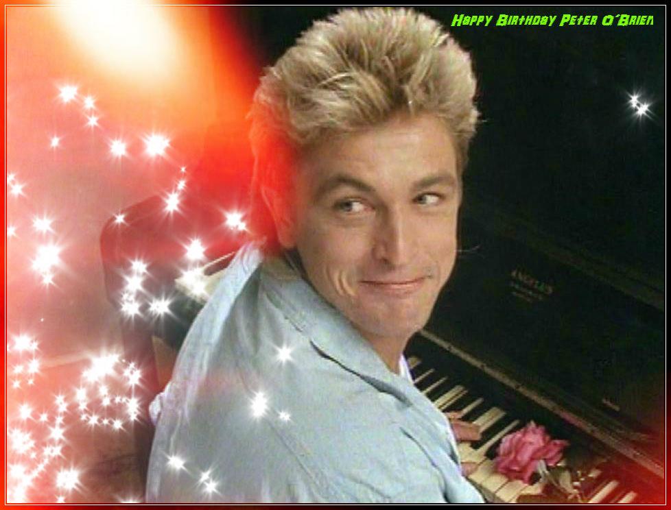Happy Birthday To Peter O´Brien Today :D

My friend went busy making birthday pictures. 