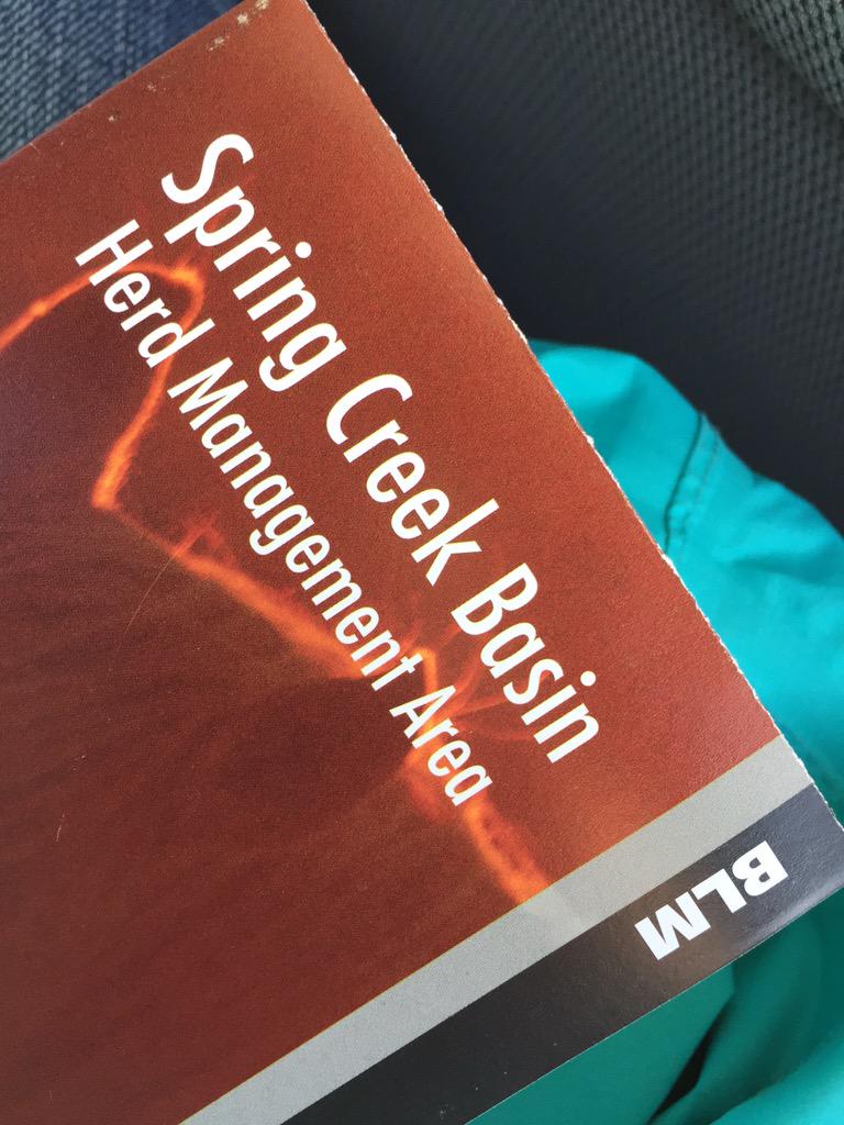 MAB_SlickRock's tweet photo. Heading back to Spring Creek Basin HMA for day #3 of service! #WeBuildFences #forthehorses #SlickRockOn http://t.co/PhDRi51bxU