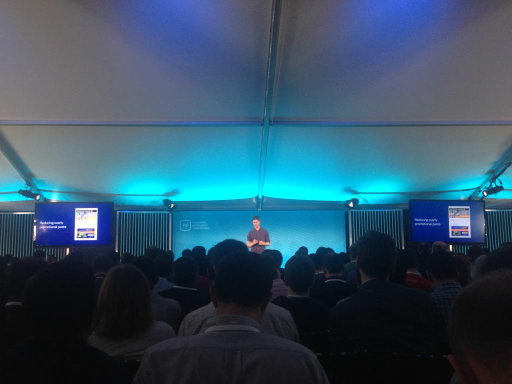 HeyRosenberg's tweet image. Re: Facebook Newsfeed &quot;Goal is to align our ranking with what people say is relevant to them&quot; #f82015