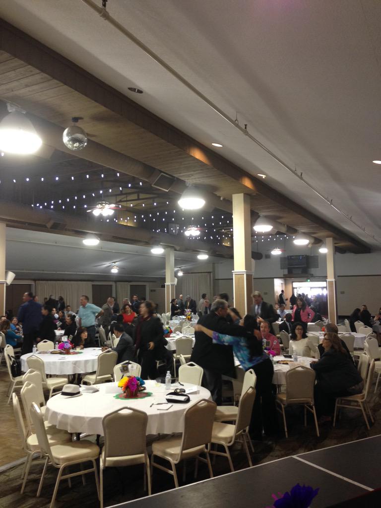BUSD Board Members Paul Solano, Dolores Rivera and Javier Romo attend  Principal for a Day event at the Expo Center