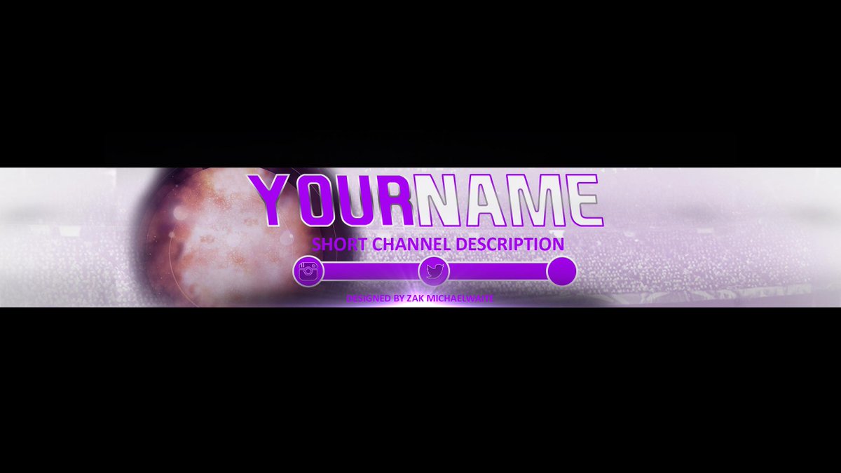 Artificial On Twitter Purple White Fifa Themed Youtube Banner