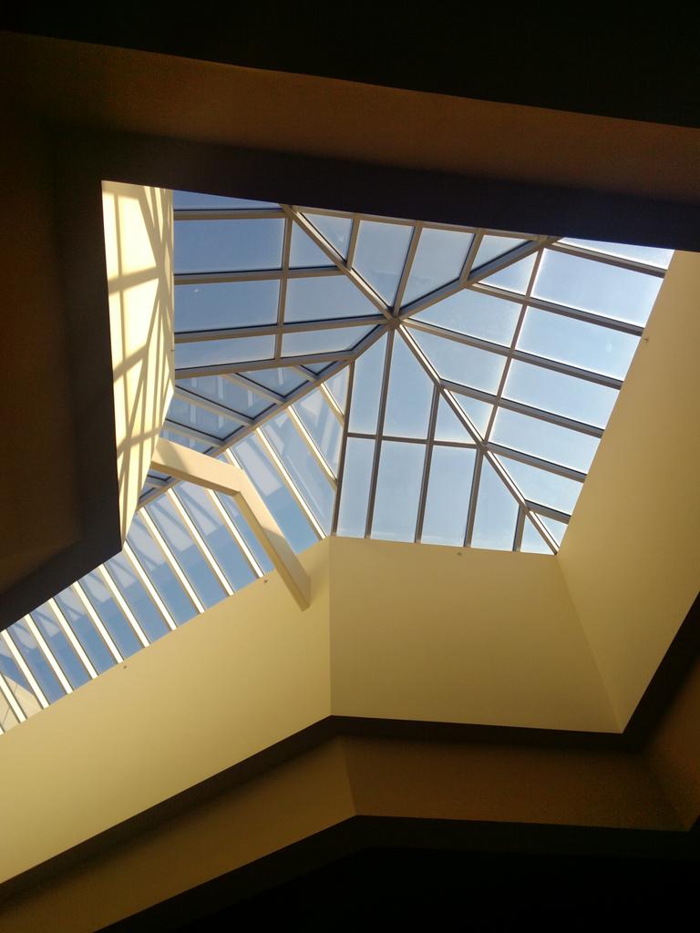 printedfaithtee's tweet photo. Giveaways under the skylight. #nylc15 @shirtsdontsuck http://t.co/Wz2sttKPiN