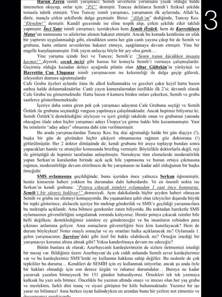 bayramogluaras's tweet photo. Acun Bey, lütfen bu yazıyı okuyun! Sizin için yazıldığı gerçeğiyle... @acunilicali @acunmedya @Acuncom #ütopya http://t.co/fUpJZH3k7X