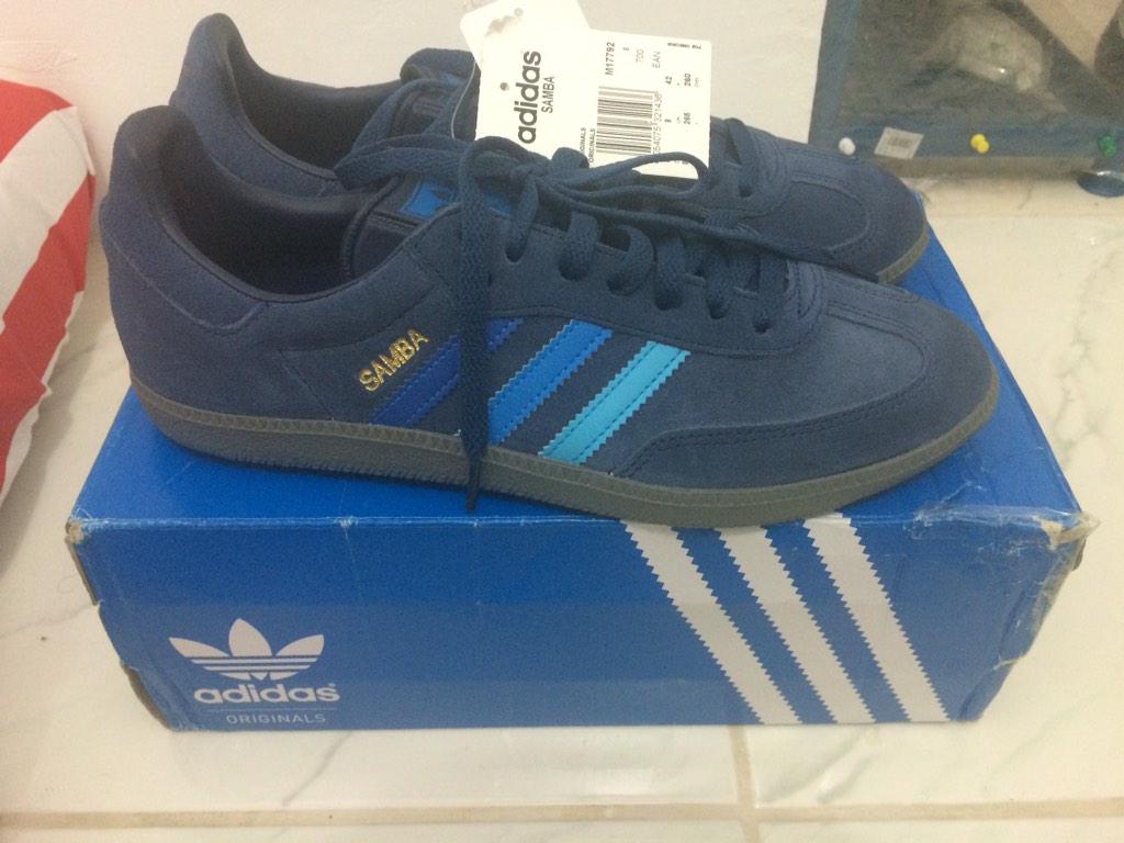 adidas samba bluebird